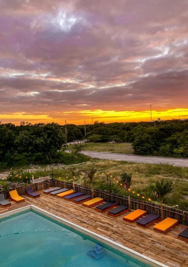 Hotel Boutique Kan Ahau Con Alberca - Pet Friendly Mahahual Bagian luar foto