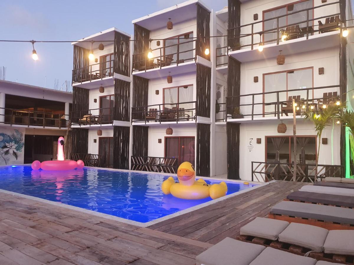 Hotel Boutique Kan Ahau Con Alberca - Pet Friendly Mahahual Bagian luar foto