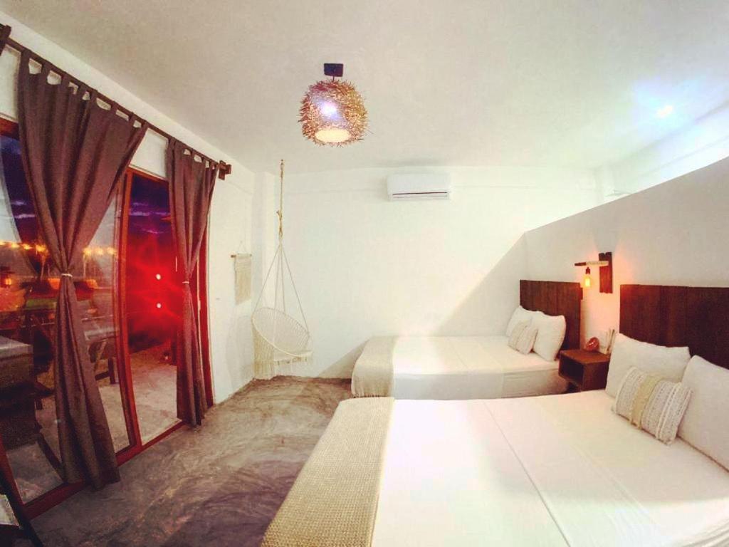 Hotel Boutique Kan Ahau Con Alberca - Pet Friendly Mahahual Bagian luar foto