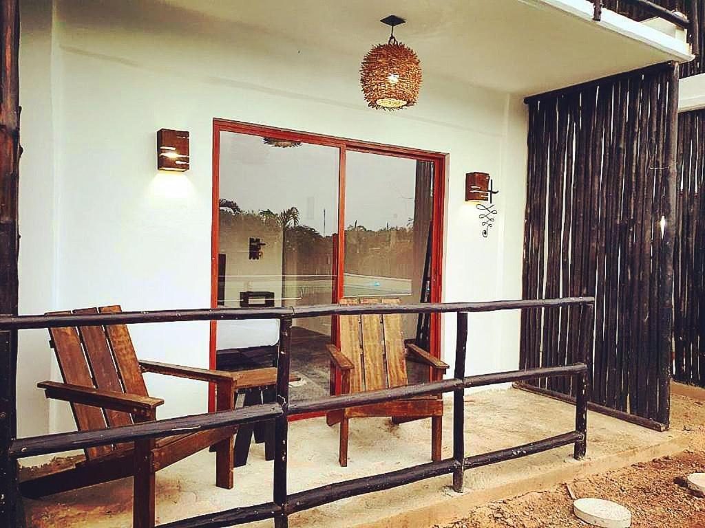Hotel Boutique Kan Ahau Con Alberca - Pet Friendly Mahahual Bagian luar foto