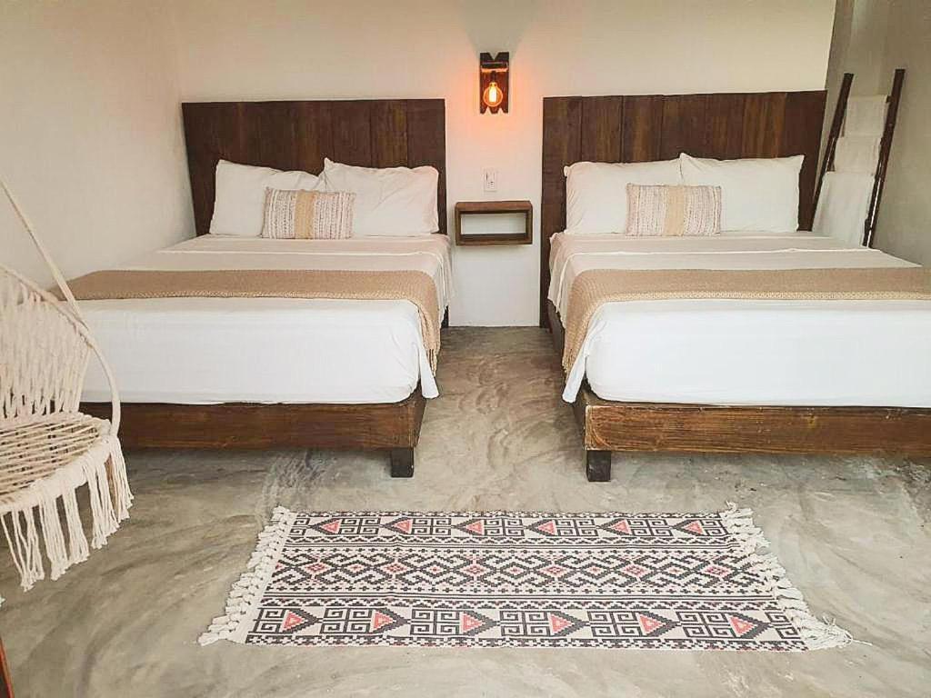 Hotel Boutique Kan Ahau Con Alberca - Pet Friendly Mahahual Ruang foto